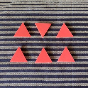 Pink Triangle Bike Spoke Decorations: Pride Parade Accessories (Set of 6) image 6