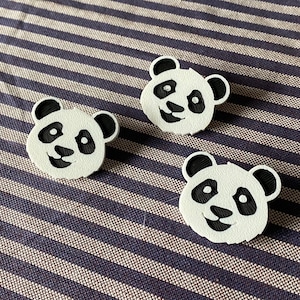6x Panda Bike Spoke Decorations, Panda bicycle decorations, cute bike accessories, panda themed bike parts image 6