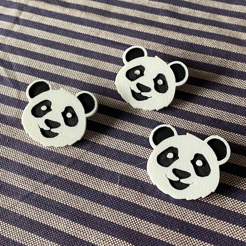 6x Panda Bike Spoke Decorations, Panda bicycle decorations, cute bike accessories, panda themed bike parts image 6