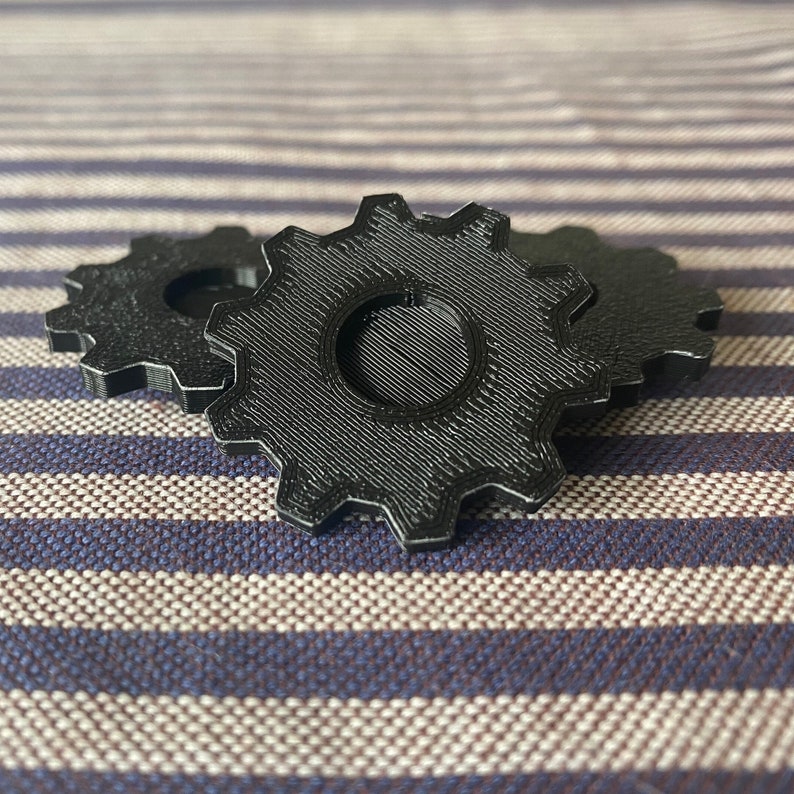 Steampunk Bike Decorations, bicycle spoke decoration, steampunk theme bicycle, dieselpunk bike accessories, gear themed bike parts image 8