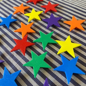 6x Star Bike Spoke Decorations, gift for cyclist, july 4th bike parade, patriotic bicycle, American ebike accessories image 3