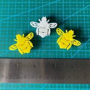 6x Bee Bike Spoke Decorations, bee bicycle decorations, bee bike accessories, bee themed bike parts image 3