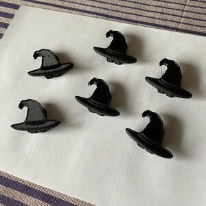 6x Witch Hat Bike Spoke Decorations - spooky bicycle gift, wizard hat bike decoration, wicked witch hat bicycle accessories image 5