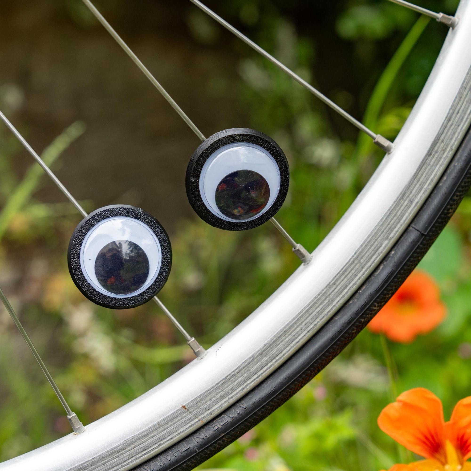 6x Googly Eye Bike Decorations - Gift for Cyclist, Funny Bicycle Gift ...
