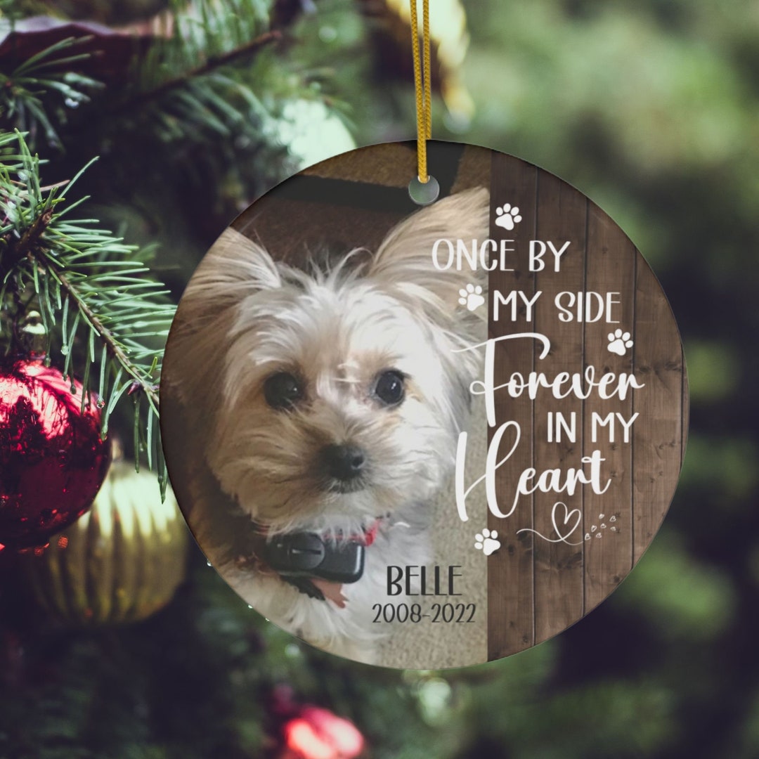 Custom Dog Memorial Ornament, Dog Memorial Gift, Pet Sympathy Gift ...