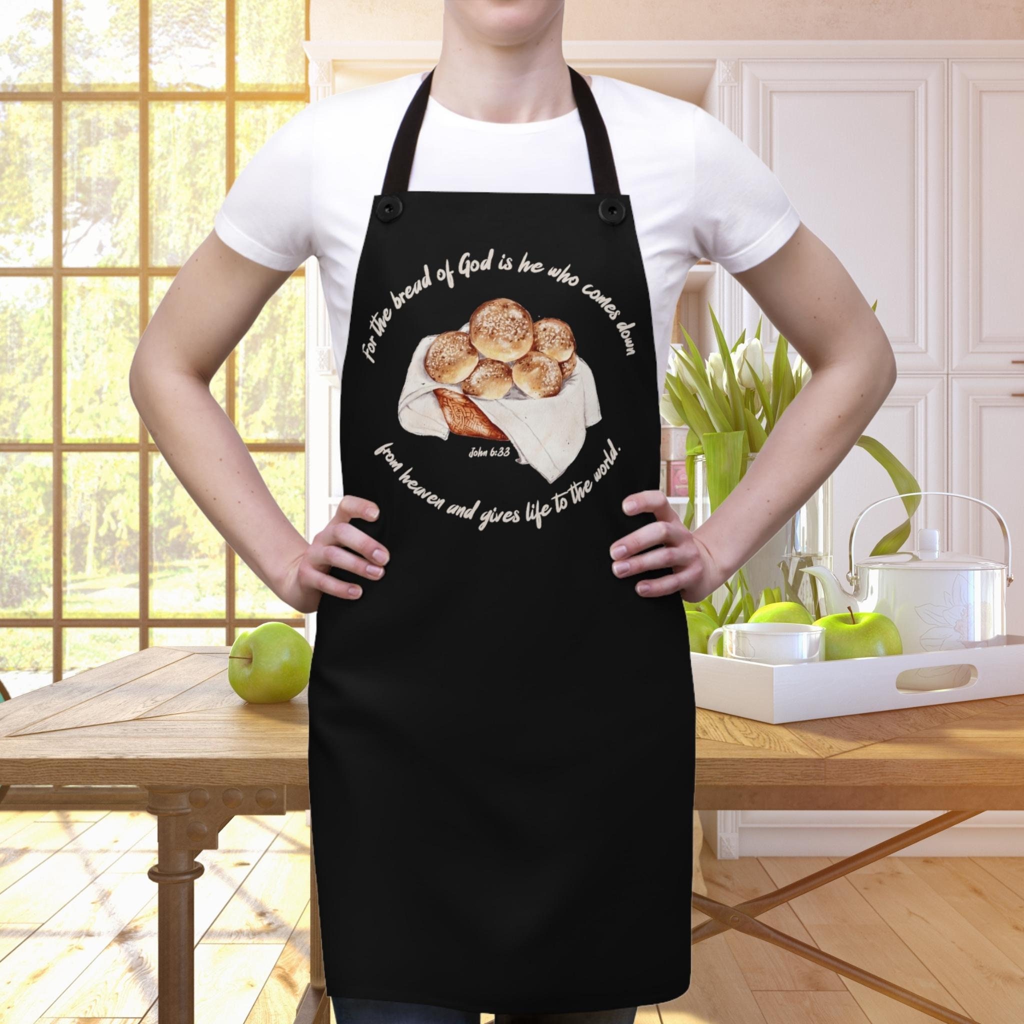 Joan & Vera Apron Bib For Kitchen Teacher Apron Household Items Useful  House Things For Home And Kitchen