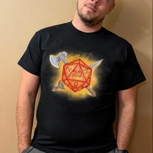 Dnd T Shirt - Fighter Barbarian