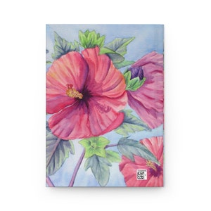 Diario dell'ibisco Quaderno del giardino floreale tropicale immagine 5