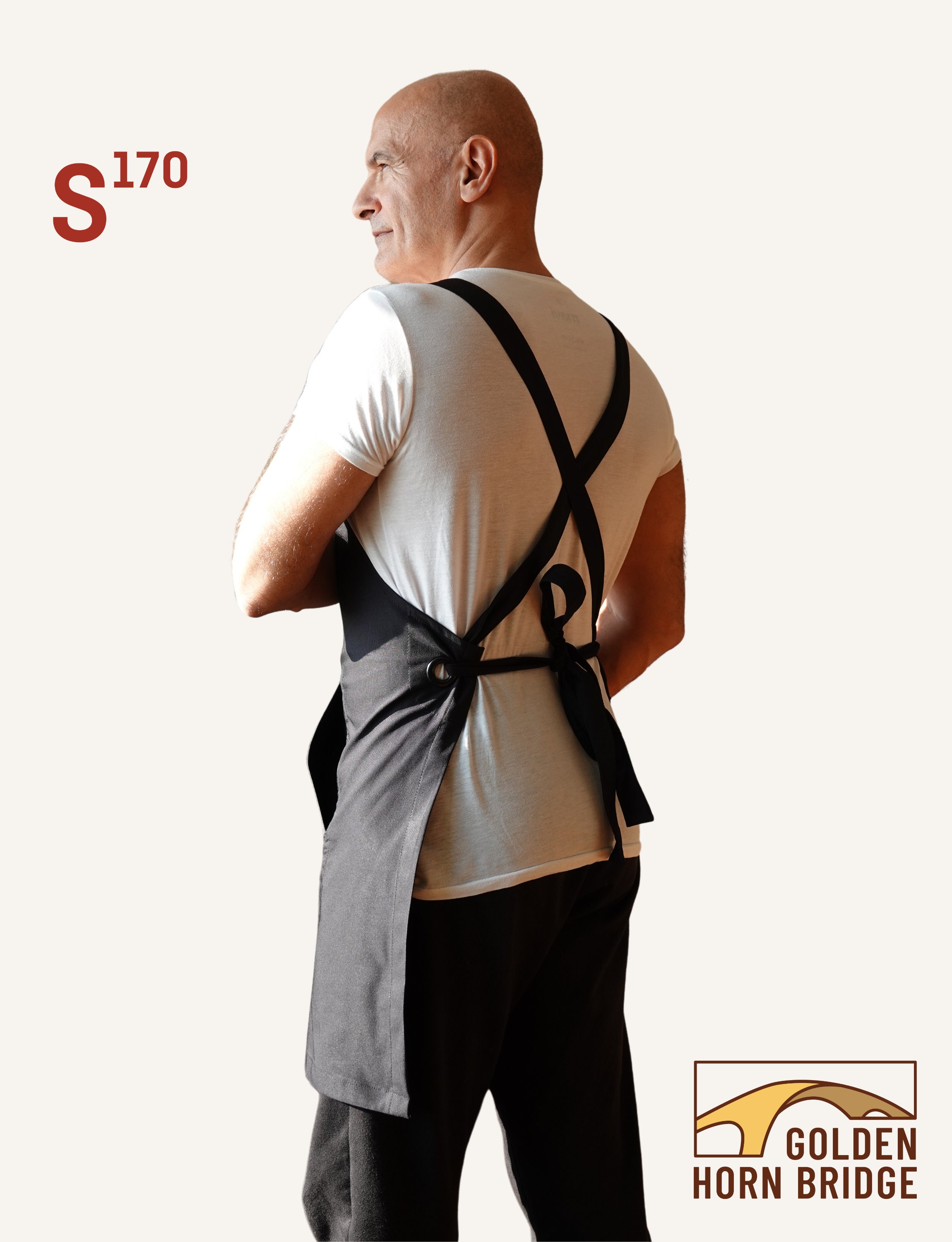 Black Cross Back Kitchen Apron for Cooking - Etsy