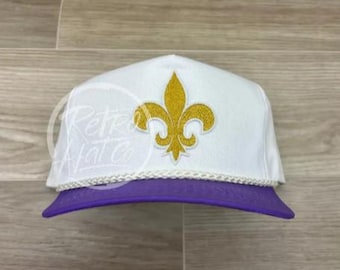 Casquette Snapback New Orleans Saints – Vintage Années 90 – American Needle – Laine Et Acrylique