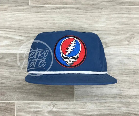 Grateful Dead Lightning Skull (steal Your Face) Patch on