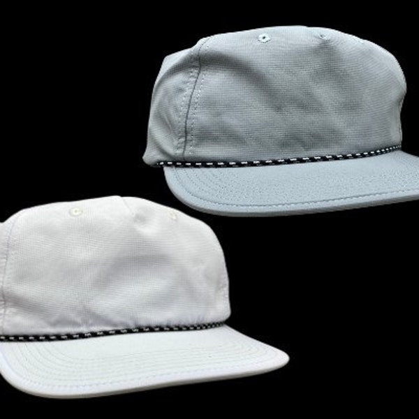 Nylon Rope Hat Unstructured Etsy