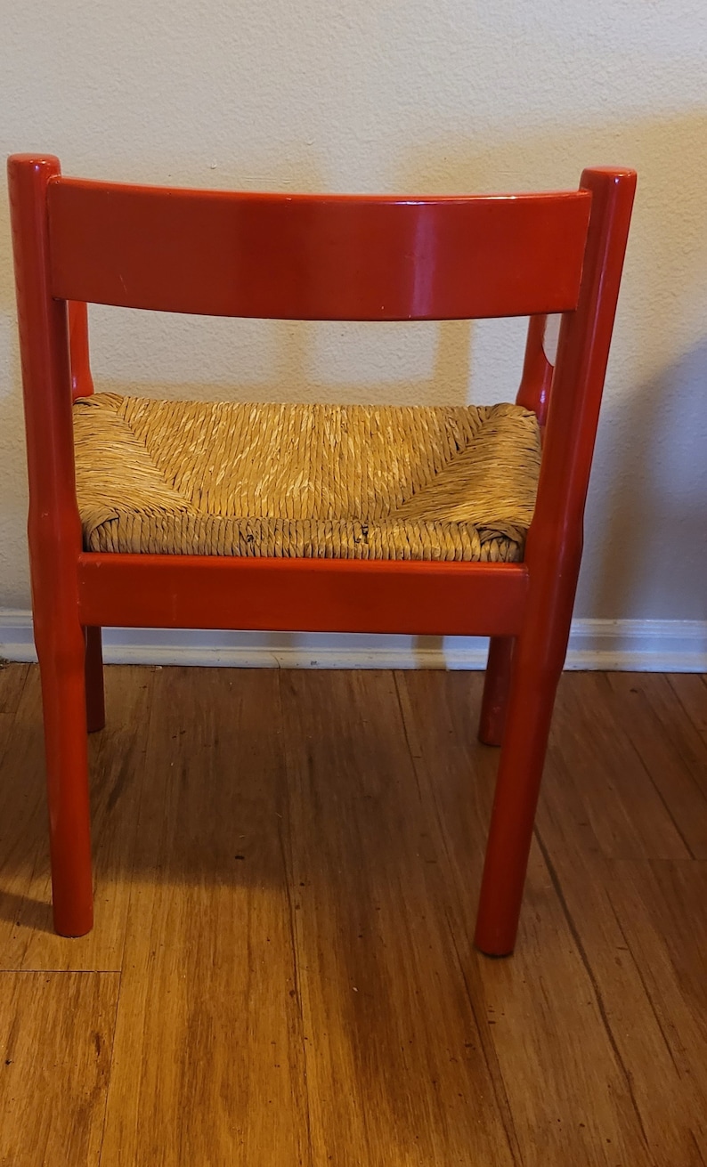 Vintage Midcentury Dining Table Set With Four Carimate Chairs by Vico