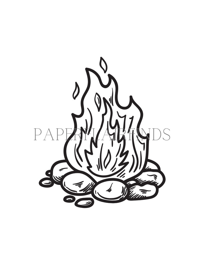 10 Coloring Pages, Printable Coloring Pages, Camping Coloring Pages