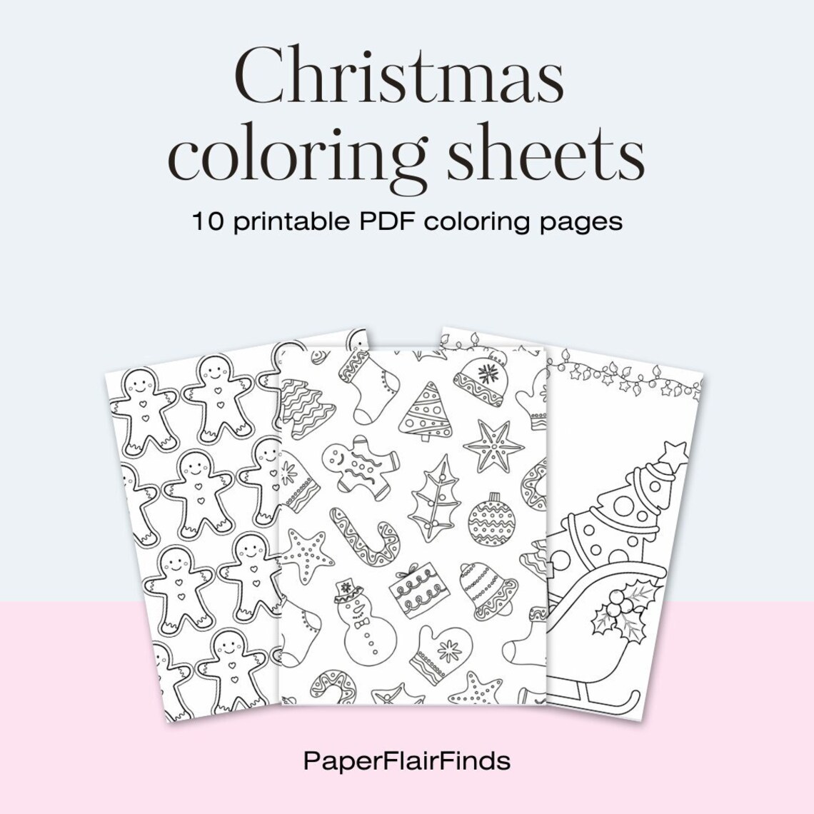 10 Christmas Coloring PDF Downloads for All Ages: Unleash Your Creativity This Holiday Season