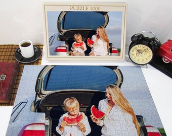 1000 Pieces Custom Puzzle, Create Your Own Photo Puzzle, Personalized Puzzle