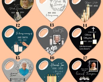 Personalisiertes Erinnerungsflaschenöffner-Magnet: Funeral Favors