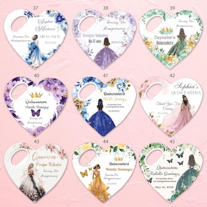 Customized Quinceañera Favors For Guests - Bottle Opener Magnet - Sweet 16 Party Favours