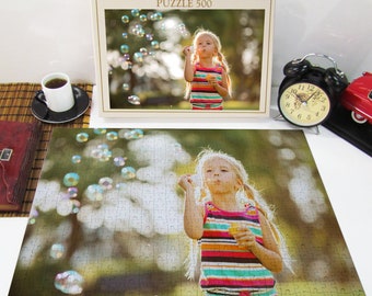 Personalized Gift Puzzle As Birthday Gift, 1000 Pieces Customized Jigsaw Puzzles For Couples, Create Puzzle With Your Photo