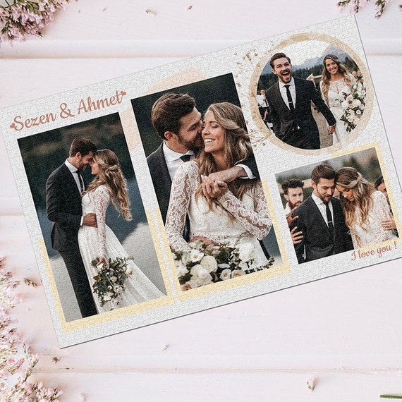 Custom Photo Puzzle 500 Pieces – Personalized Jigsaw From Your Pictures, Great Gift For Birthdays, Weddings & Holidays - View #5