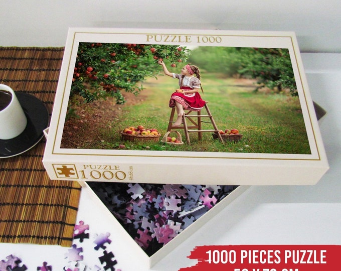 Personalized Photo Puzzle As Birthday Gifts, Large Piece Jigsaw Puzzles For Adults,Create Puzzle With Your Photo And Text