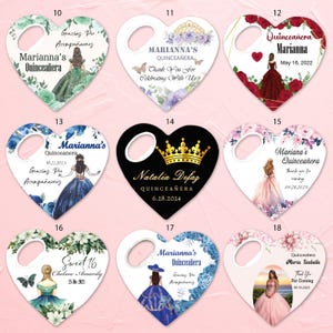 Personalized Quinceañera Gifts – Cap Opener Magnet for Guests