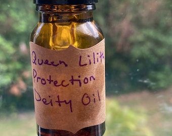 Queen Lilith Protection Deity Ritual Oil