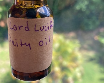 Lord Lucifer Deity Ritual Oil