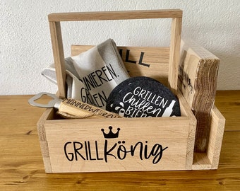 Geschenkebox || Geschenkset || Grillbox || Vatertag || Männergeschenk || Grillen