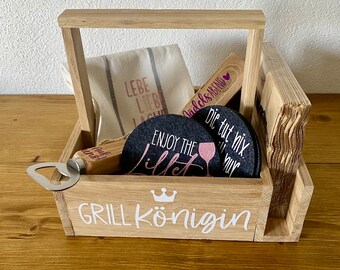 Geschenkbox || Geschenkset || Grillbox || Muttertag || Mädelsabend || Lillet