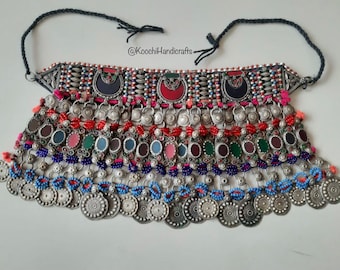 Tribal kuchi vintage handmade special choker