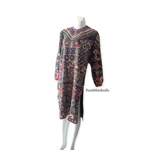 Tribal vintage rare kohistan valley hand embroidered dress