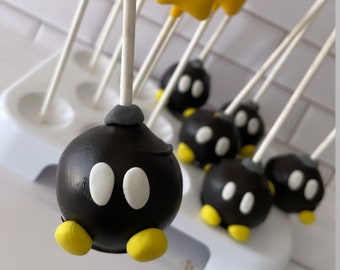 Mario Bros cakepops and cookies