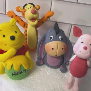 Winnie the Pooh fondant cake toppers image 2