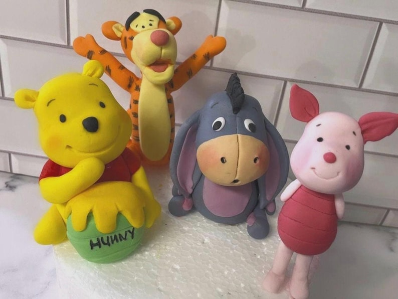 Winnie the Pooh fondant cake toppers image 2
