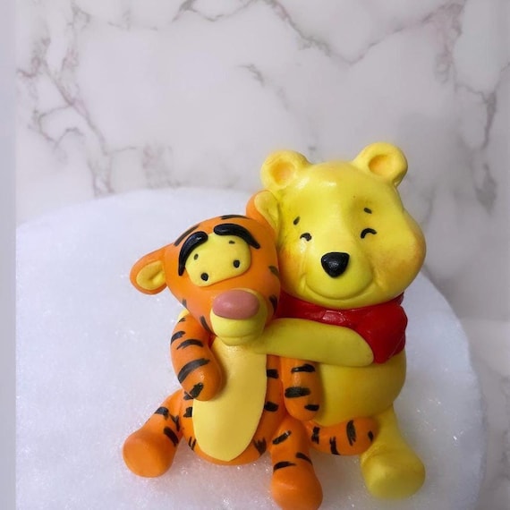 Winnie the Pooh fondant cake toppers