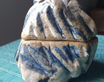 Hand built lidded box