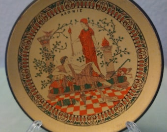 Greek terra cotta plate