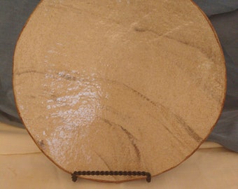 Handmade ceramic plate