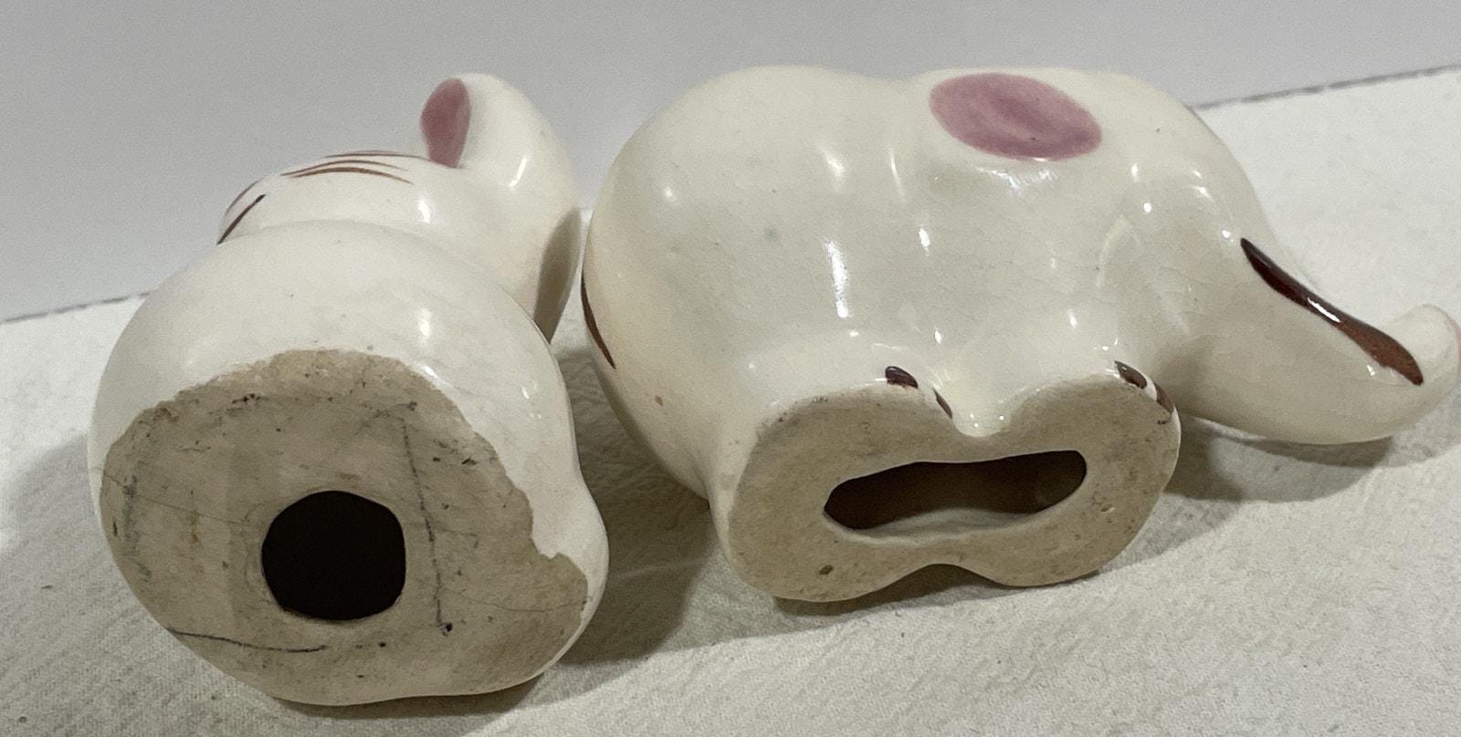 Vintage Rio Hondo California Pottery Miniature Bunny & Good Luck ...
