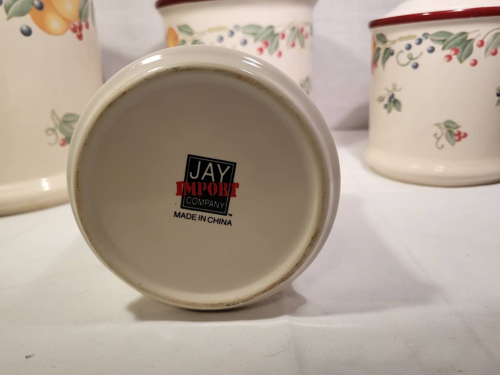 Corelle Set of 4 Abundance Canisters Corning Ware Corelle Etsy