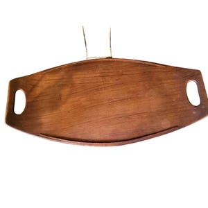 MCM Danish Teak Surfboard / Gondela Tray - Jens Quistgaard