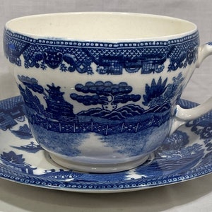 Höganäs Sweden Large Tea Cup /large Coffee Cup /large Mug Size L