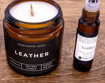 Candle and Essential Oil for Men, Gift Set