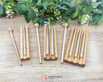 Meditation Hand Chime – Single, Double & Triple for Sound Healing and Mindfulness