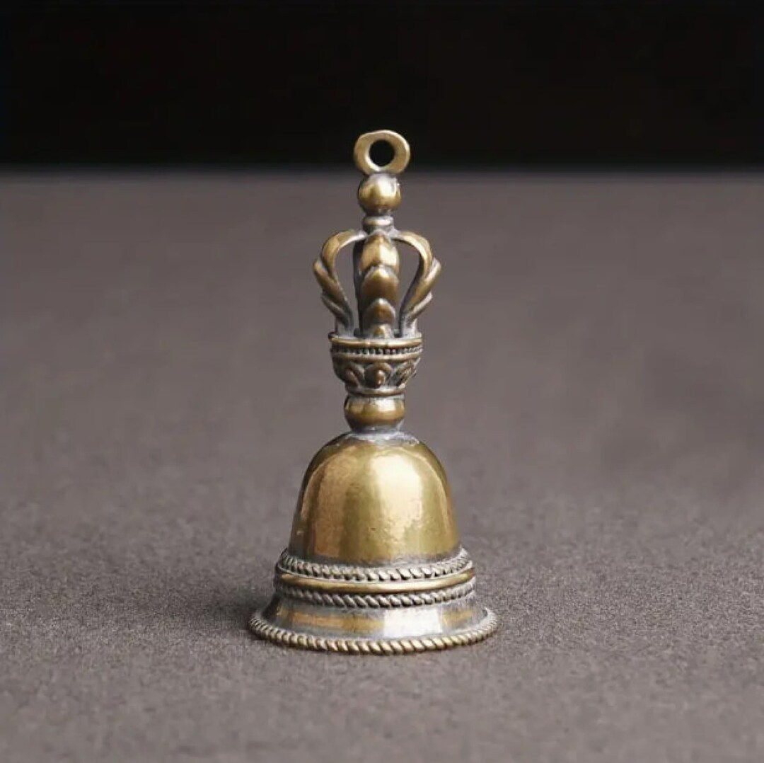 Mini Shell Bell Brass Retro Small Bell - Etsy