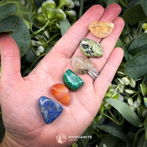 Taurus Crystal Set | Real Gemstone Zodiac Crystal Kit | Perfect Gift for Magic Believers & Astrology Lovers
