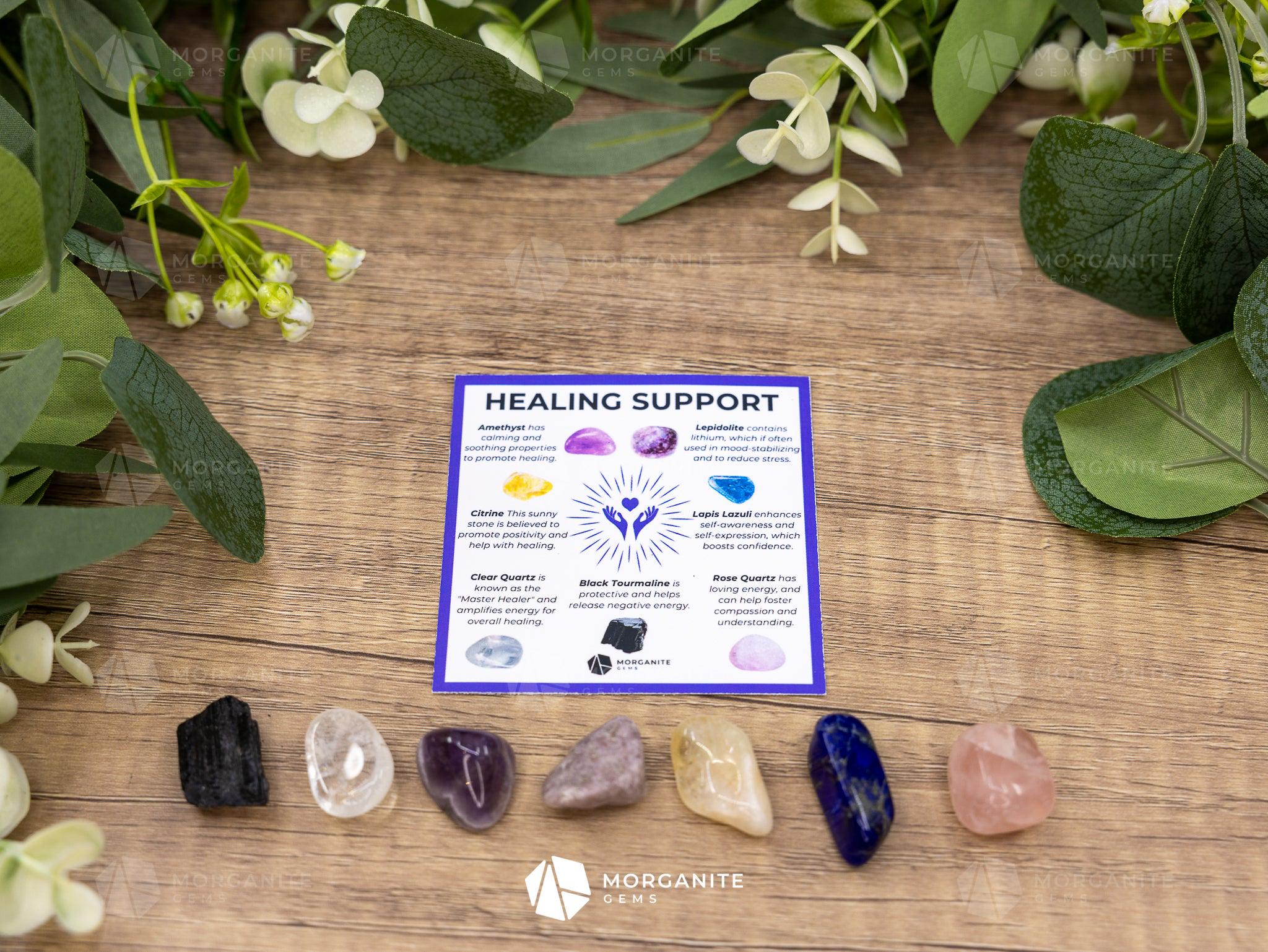 Healing Support Crystal Set – Restore Balance and Inner Strength - Etsy