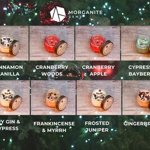 Christmas Candles, Holiday Candles, Yule Candles, Scented Holiday Candles, Hand Poured, Soy Candles, Mistletoe, Eggnog, Mulled Wine