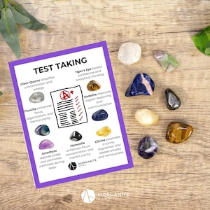 Test Taking Crystal Set – Focus, Calm and Mental Clarity